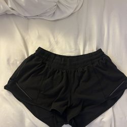 Lululemon Lined Hotty Hot Shorts Black