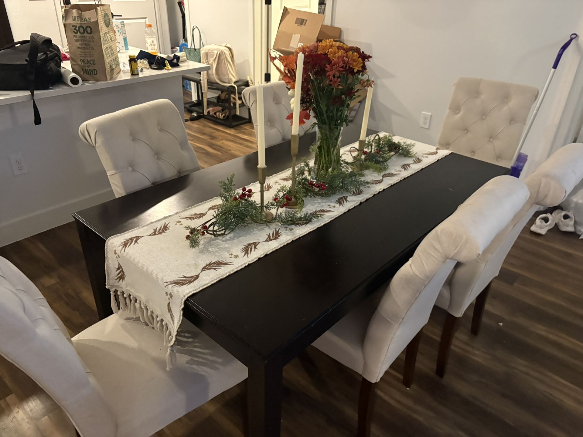 Dining Table With 6 Chairs