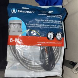Dishwasher Water Lines And Power Cable