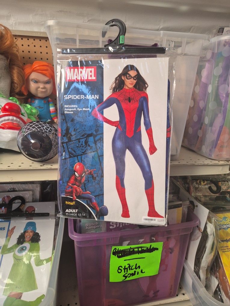 Spider-man Halloween Costumer -Adult