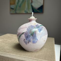 Handcrafted Oil Lamp ( H4” D4” ) firm on price 
