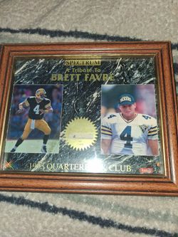 Brett Favre and Bart Starr