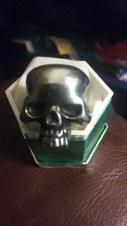 Big mans skull ring size 12