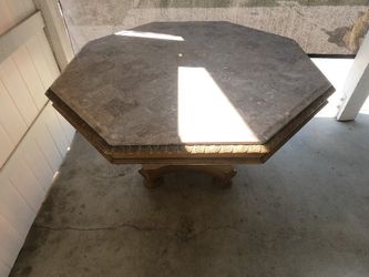 Marble Top Table
