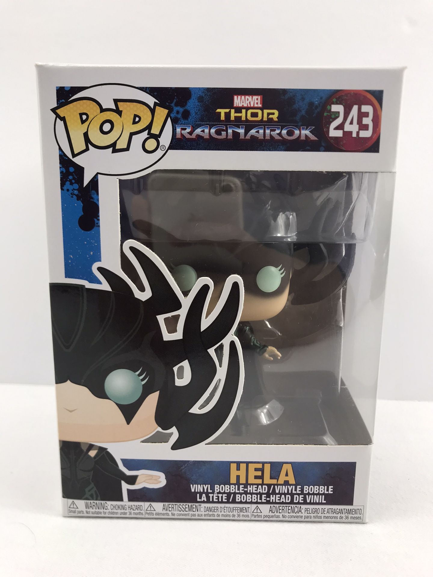 Funko Pop! Marvel Thor Ragnarok Hela #243 Vinyl Bobble-Head Pop