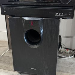 ONKYO HOME THEATER 5-1