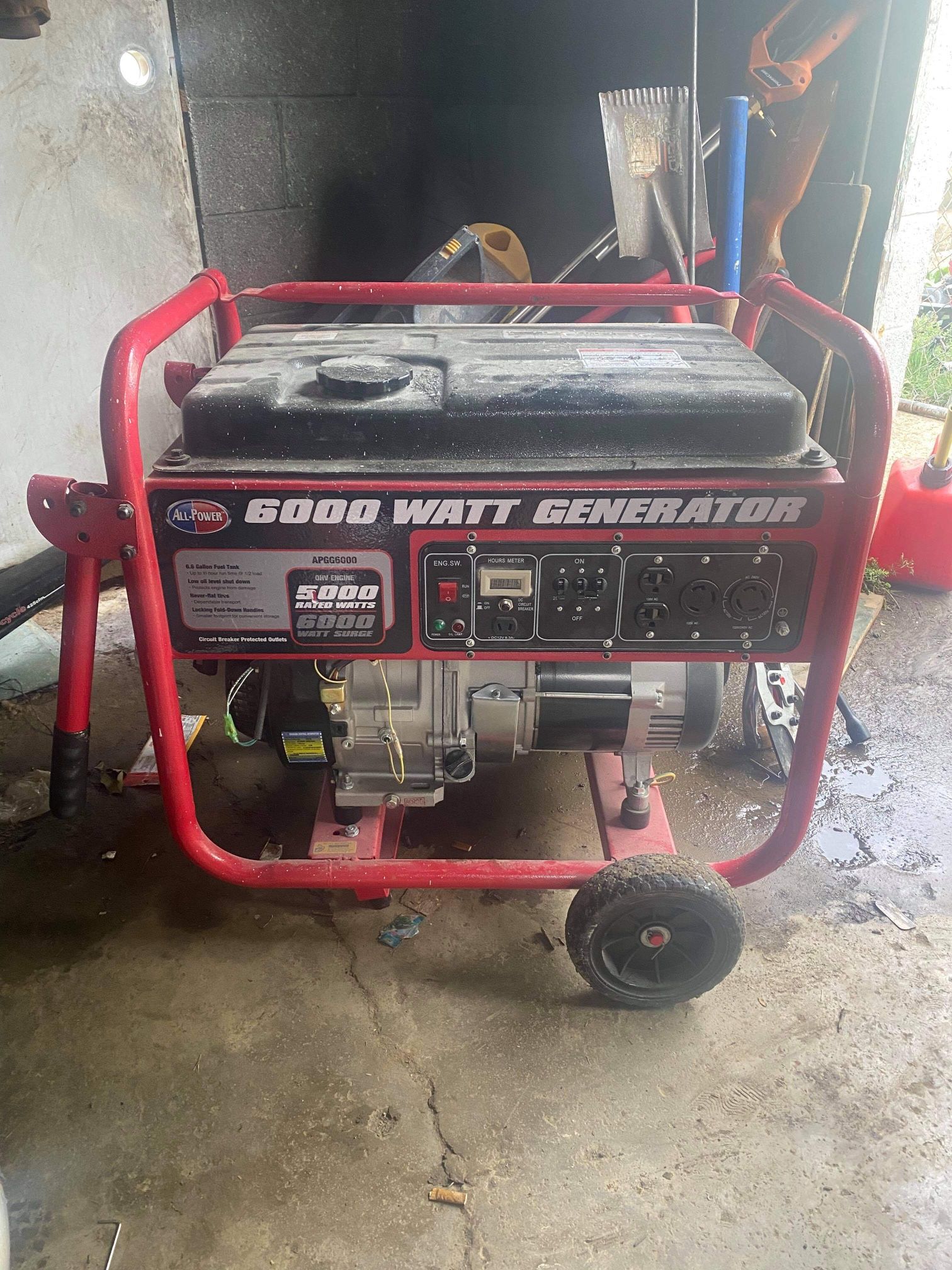 6000 Watt Generator 