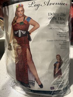 Day Of Dead Plus Size 