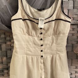 New Wet Seal Corset Like Top Size L