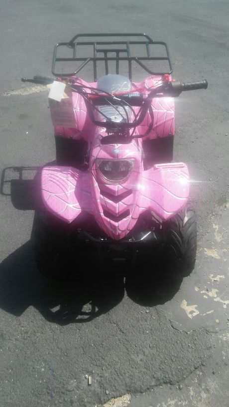 110cc girls pink KID ATV