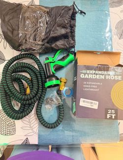 expandable garden hose 25 ft