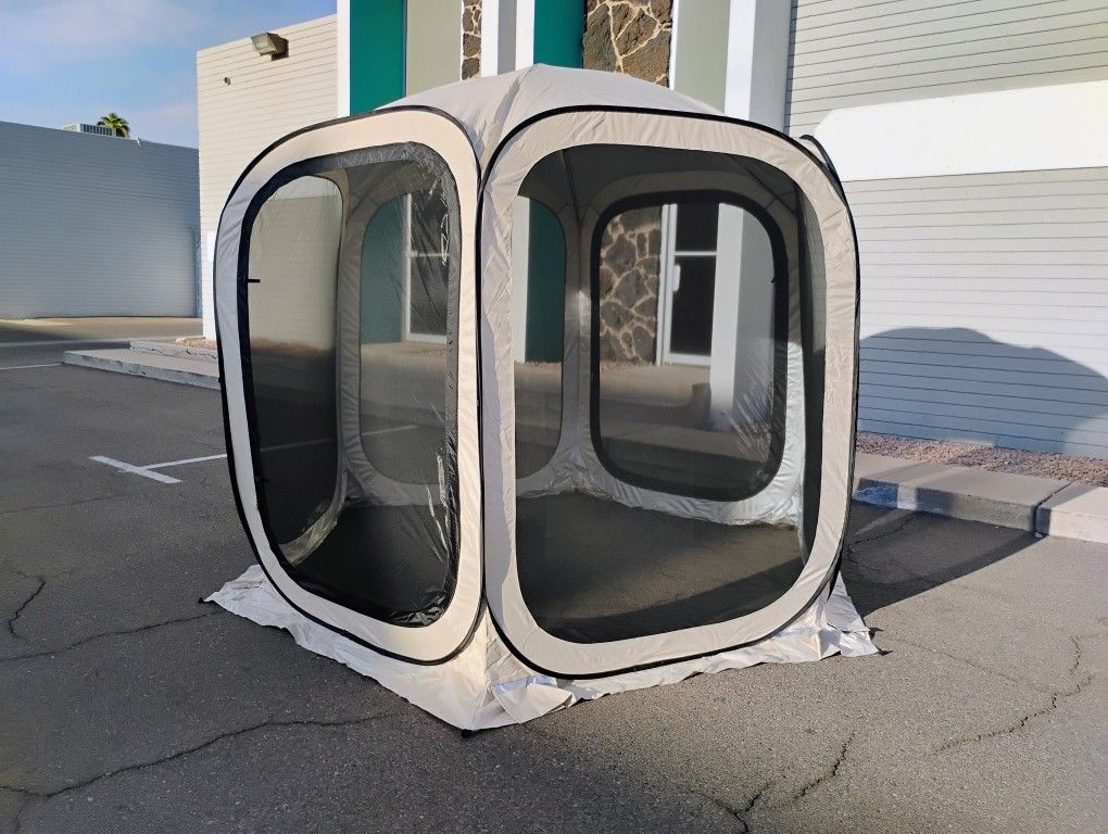 10x10 Foot Pop Up Screen Tent