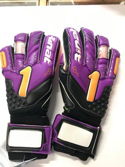 Rinat goalie gloves soccer size 10 finger saver