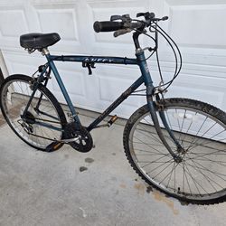 Huffy usa rockslide all terrain 10 speed
Mountain Bike needs tires tubs or just air