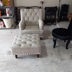 Chair & Ottoman 