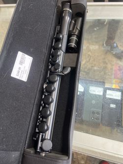 NUVO jFlute 2.0 Black Plastic Flute Kit with Case