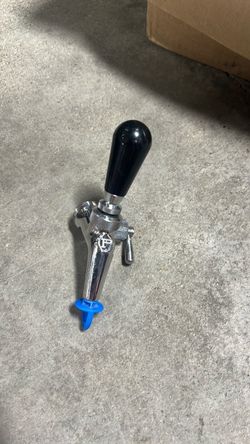 Perlick 650SS Stainless Steel Flow Control Beer Faucet – Black Handle / Brewery / Home Brewing