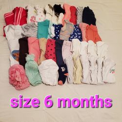 Baby Clothes Size 6 Months