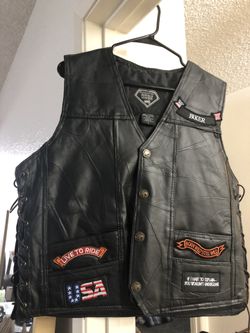 Motorcycle Vest size Large