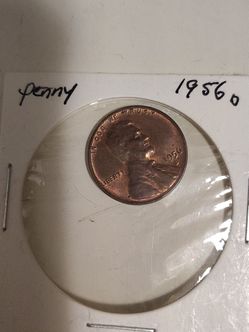 1956 D pennie
