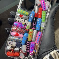 Iphone 15 Nail Case 