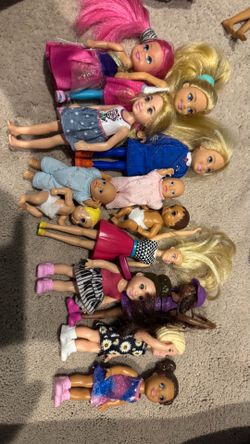 Barbies teenagers and babies