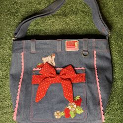 Strawberry Shortcake Denim Bag 