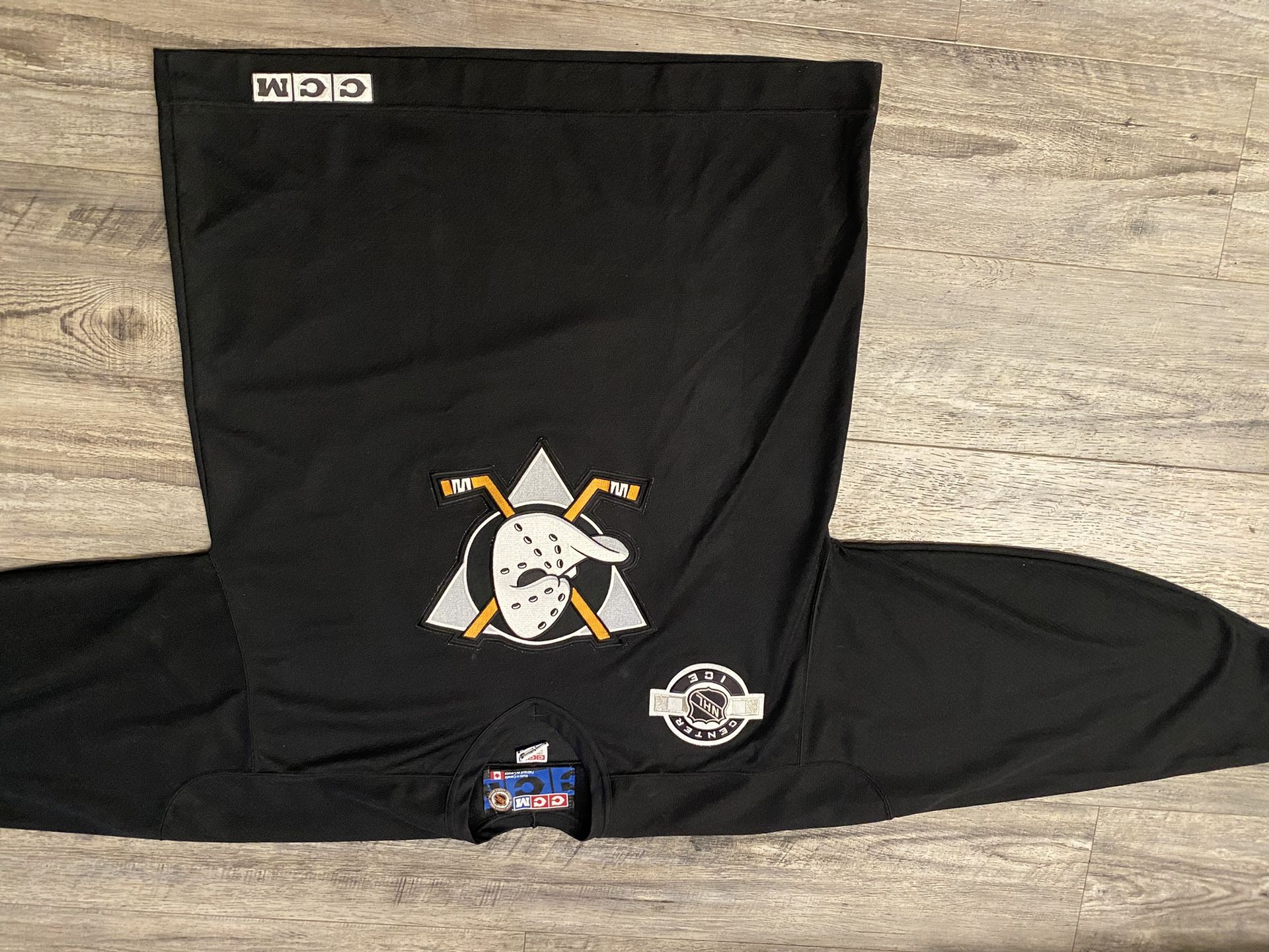 Vintage CCM NHL Anaheim Ducks Jersey XL/ Black/clean