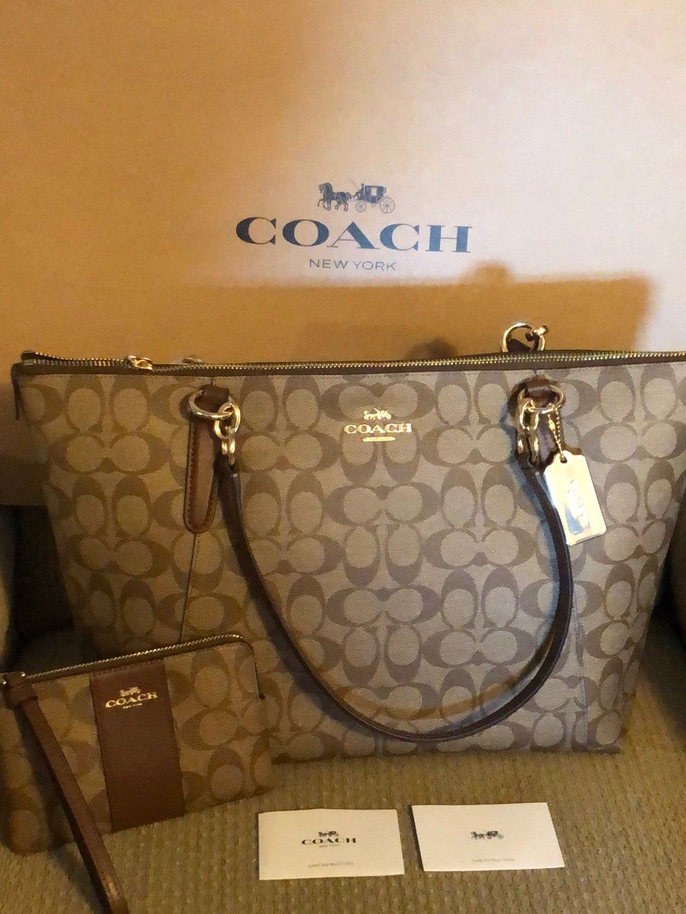 New Original coach handbag with tags