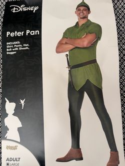 Disney Peter Pan Adult Costume Large