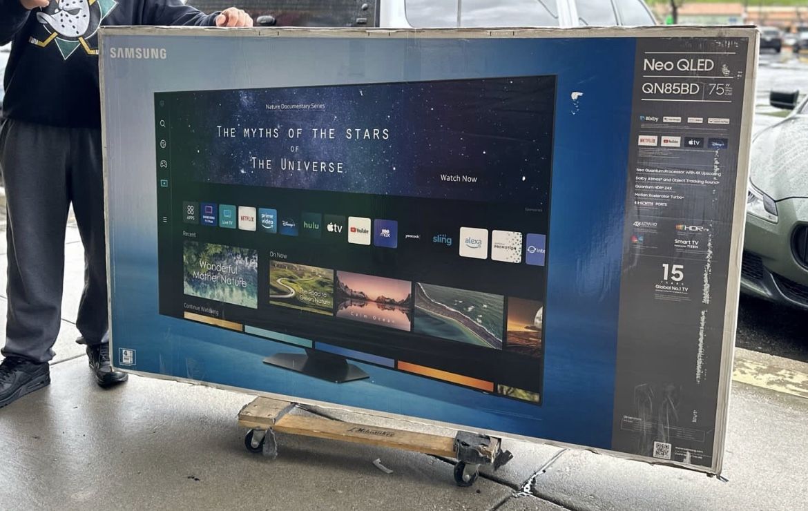 75” Samsung Smart 4k Neo Qled Hdr Tv