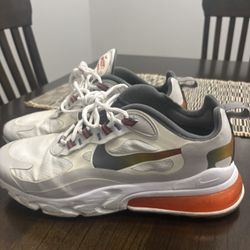 Men’s Nike Air Max Air70 React White/Orange 10.5