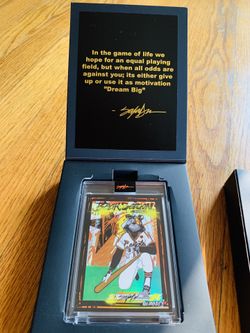 King Saladeen topps project 2020 money bear