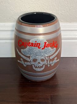 Disneyland Paris Captain Jacks Restaurant Des Pirates Barrel Mug