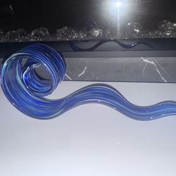 Blown Glass Swoosh