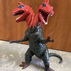 Vintage Vinyl 2-headed Kaiju Monster 8” Dinosaur Figure