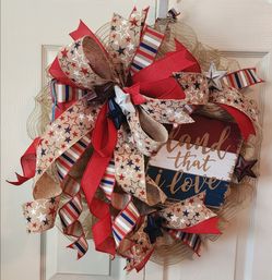 Patriotic Wreath