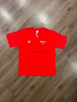 Supreme x Ducati Red T-Shirt