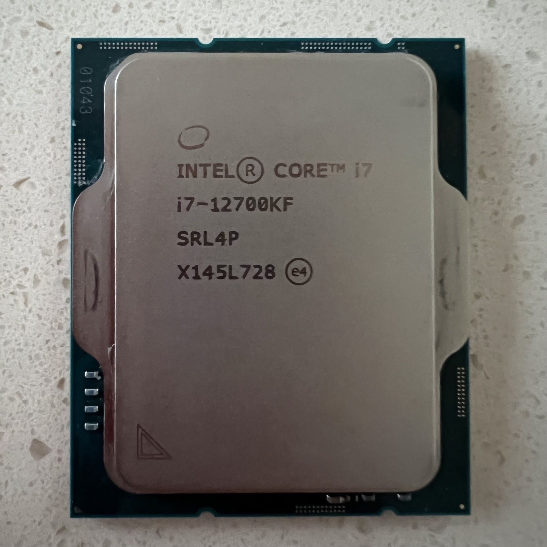 Intel Core i7-12700 KF Desktop Processor 12th Generation CPU for 