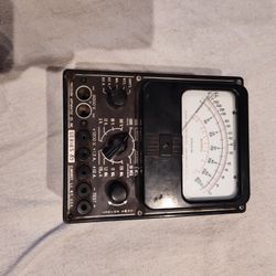Antique 1951 PRECISION APPARATUS INC Series Model 85 Bakelite VOM Multi-Meter