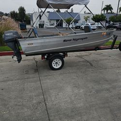 14 Ft Aluminum Boat 