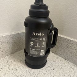 Arslo 3 Liter Thermos Stainless Steel Water Bottle, Black