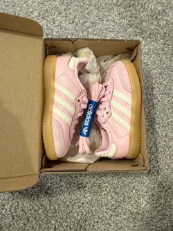 NEW Adidas Samba OG Toddler Shoes – Pink – Size 5K