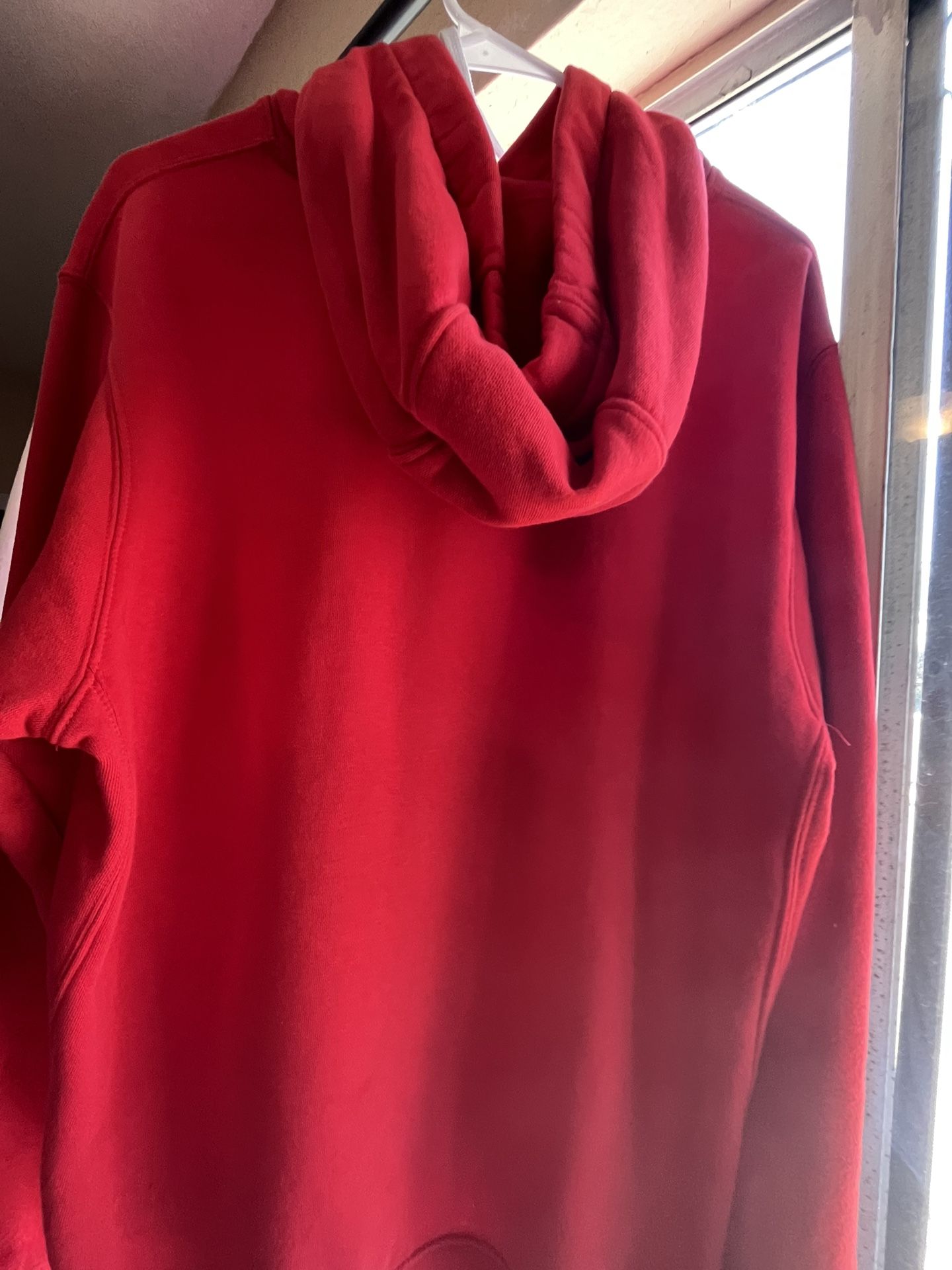 Red Nike Hoodie Size Small