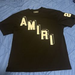 Amiri Black Shirt