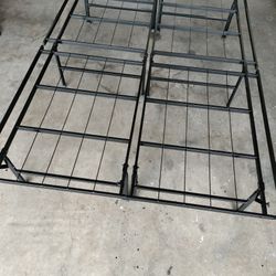 Full Size Bed Frame Heavy Duty Fold Up