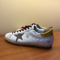 Golden Goose Men’s Super-Star Classic Sneakers Size 46