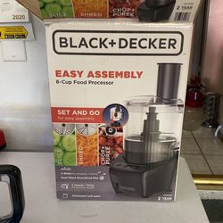 Black N Decker 8 Cup Food Processor 