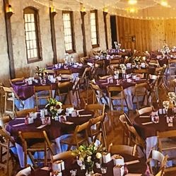 Burgundy Taffeta Crinkle Overlay 72x72