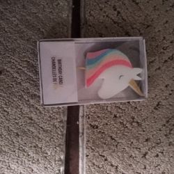 Unicorn Birthday Candle 